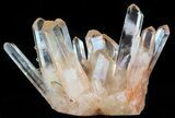 Tangerine Quartz Crystal Cluster - Madagascar #58842-2